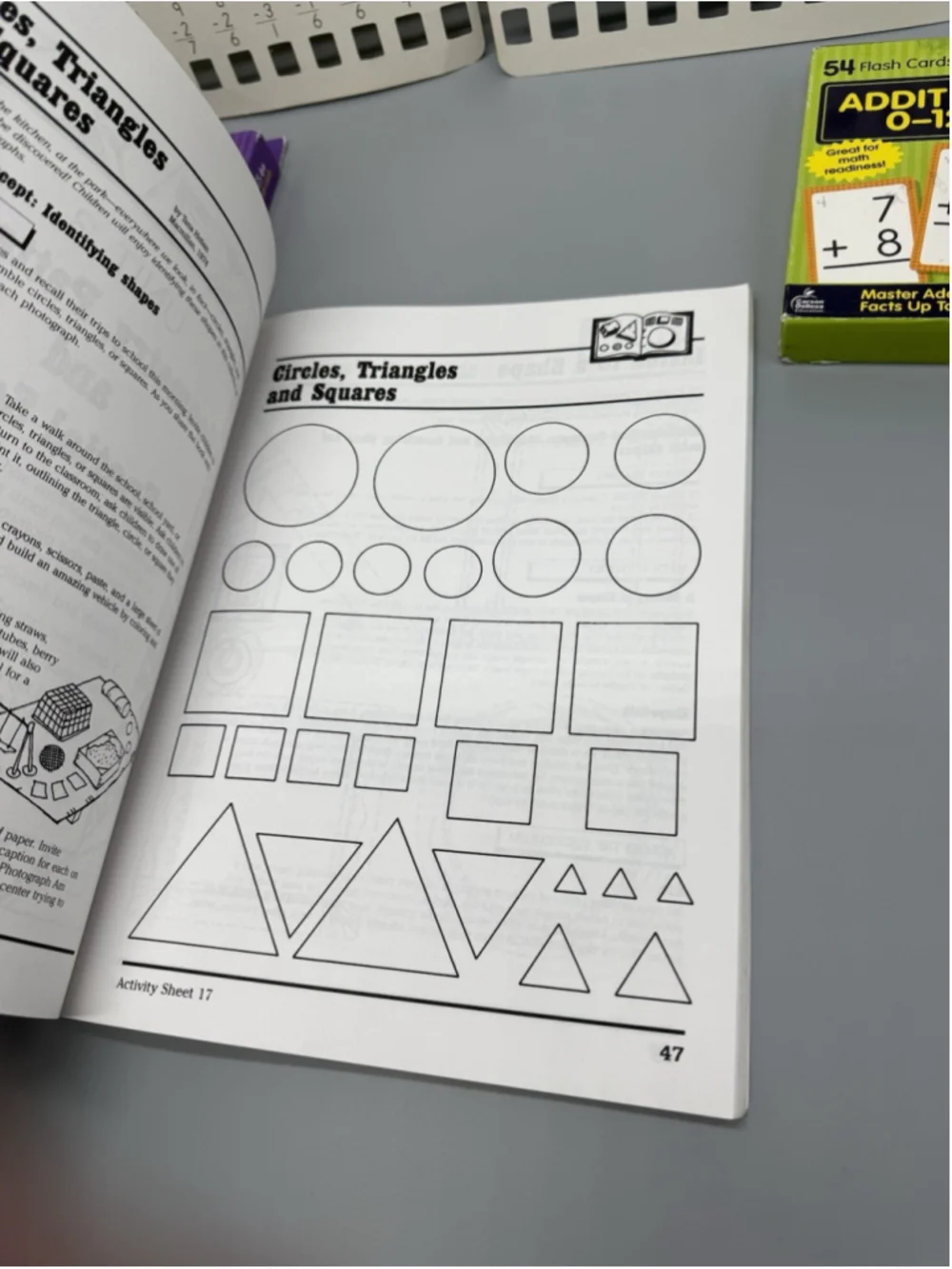 Early Math Bundle K-3: Scholastic Literature Book, Math Windows & Flash Cards